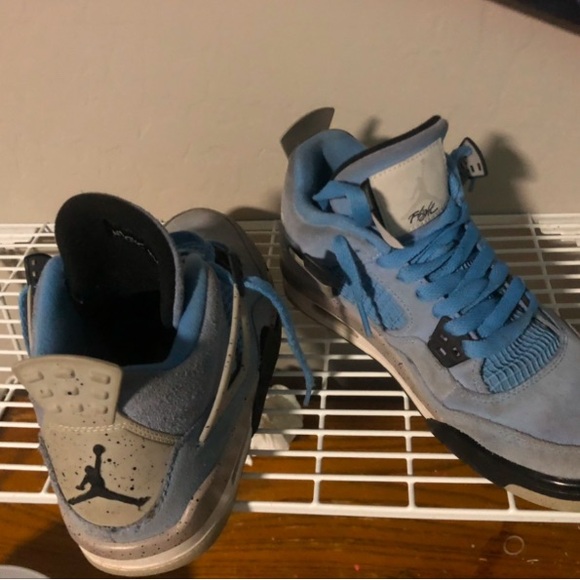 Jordan four blue worn and used - Picture 2 of 3